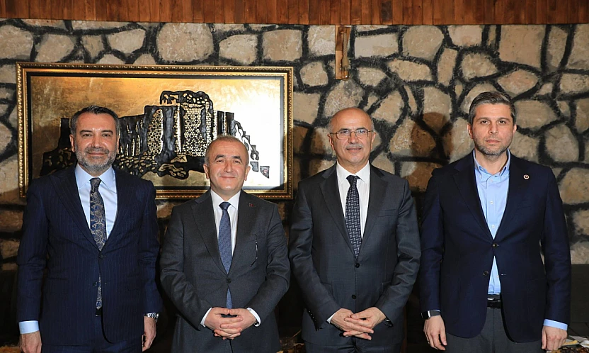 Malatya Büyükşehir Belediye Başkanı Sami Er, Elazığ'da ağırlandı