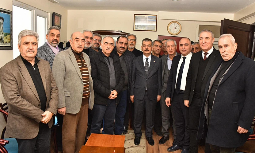 Milletvekili Keleş'ten MASSAD ve Bakır Madenliler Derneği'ne ziyaret