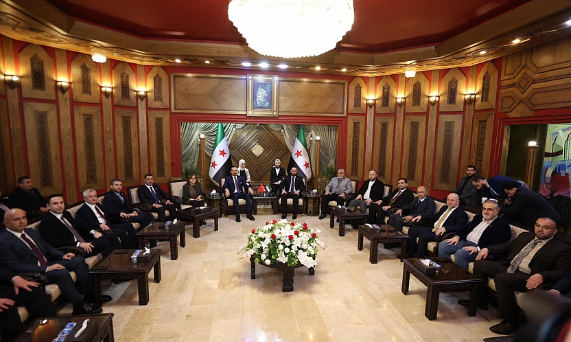 Milletvekili Nazırlı Halep'te