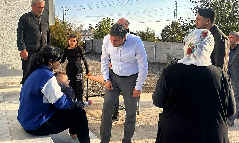 Milletvekili Nazırlı, kayıp Veysel'in ailesiyle görüştü