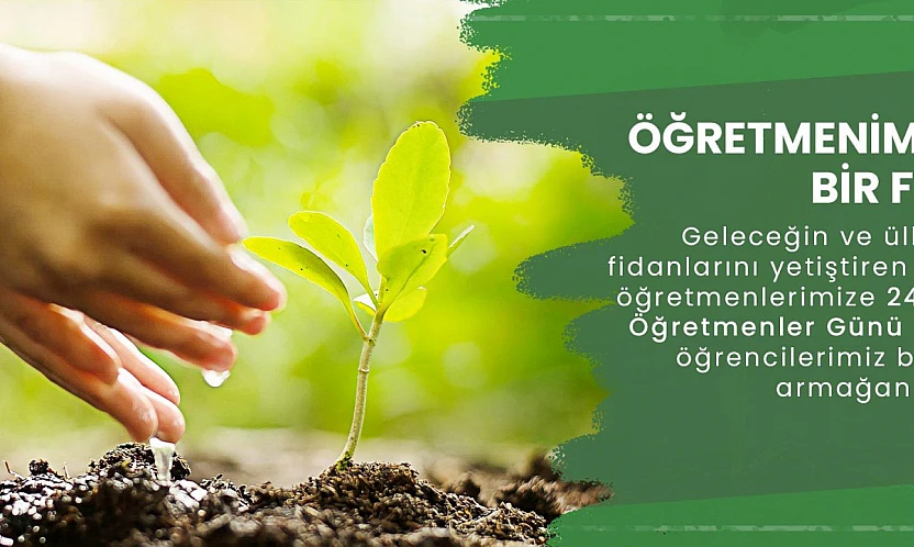 'Öğretmenim İçin Bir Fidan' kampanyası