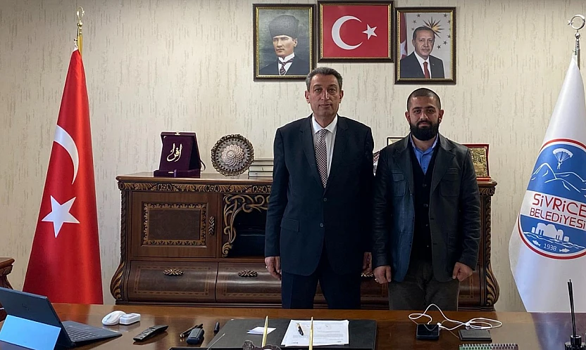 TÜGVA İlçe Temsilcisi Ertekin'den Başkan Irmak'a ziyaret