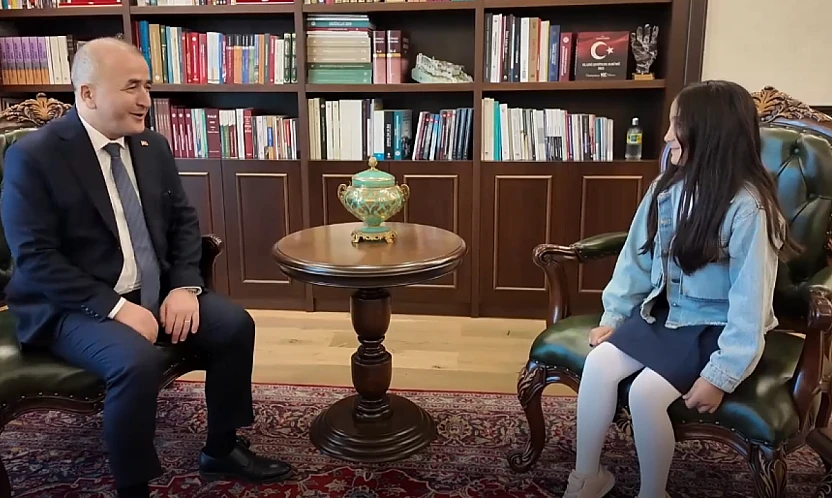 Vali Hatipoğlu, Küçük Eylül Mina'nın hayalini gerçekleştirdi